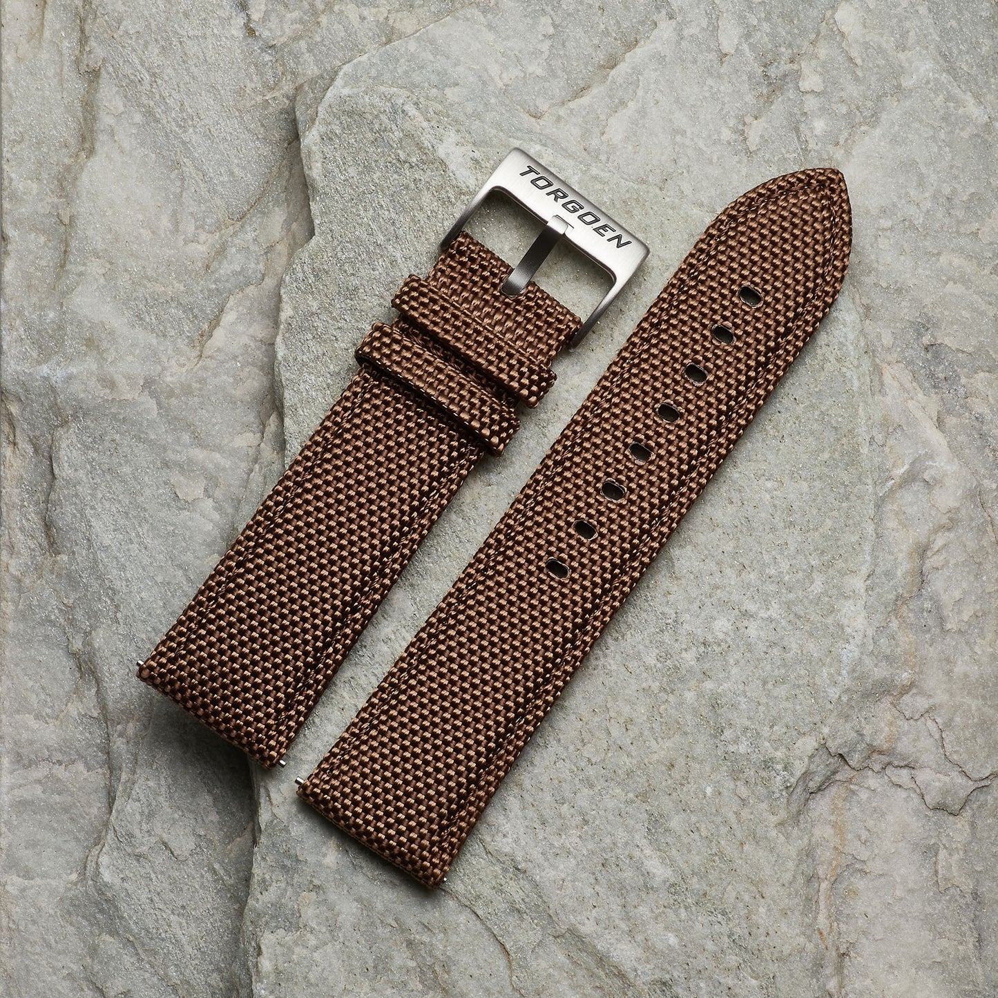 Brown Nylon Strap | 24mm
