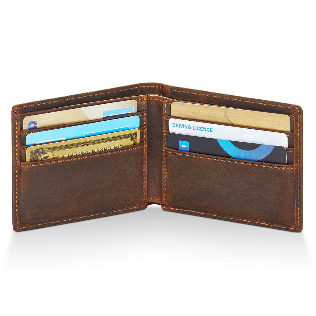 Vintage Brown Leather Wallet