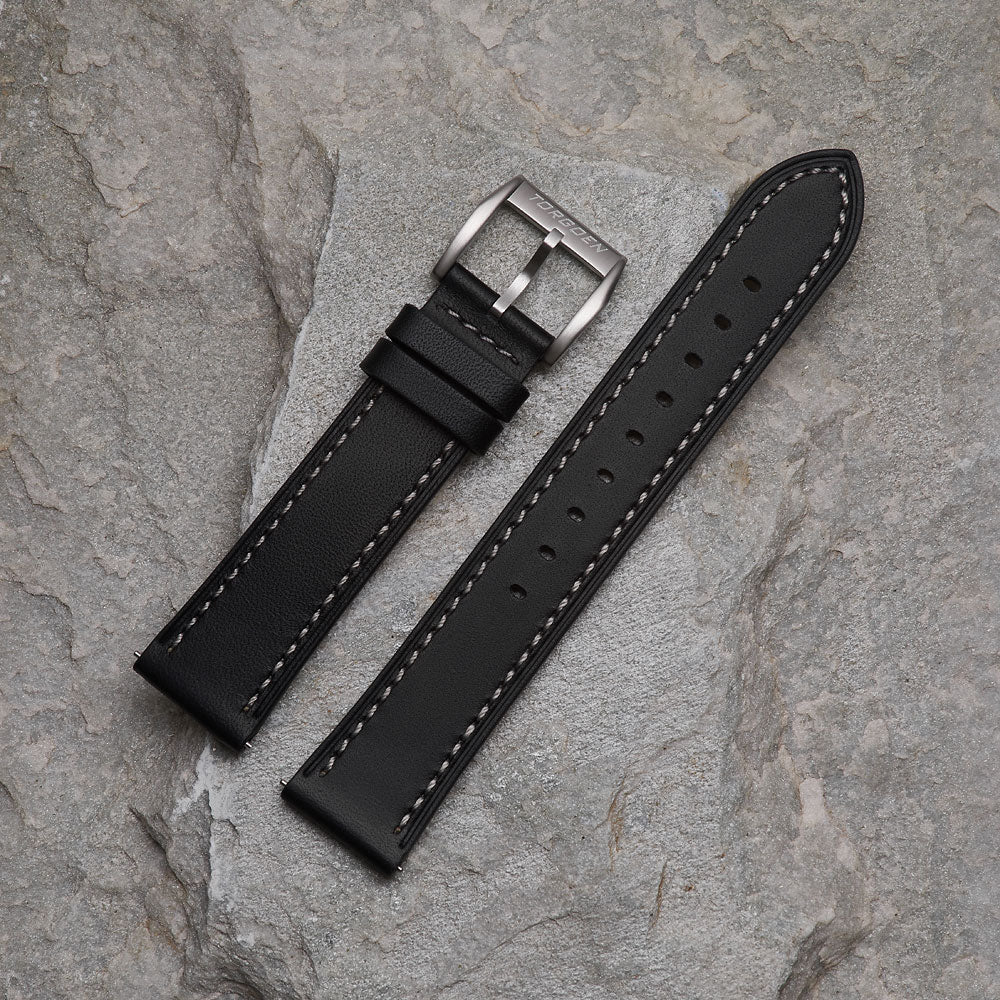 Black Leather Strap | 20mm