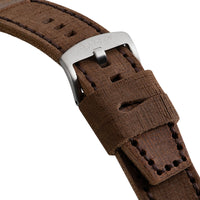 Tan Distressed Leather Strap | 24mm