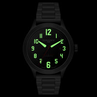 T56 Automatic | 44mm, Black Steel Bracelet