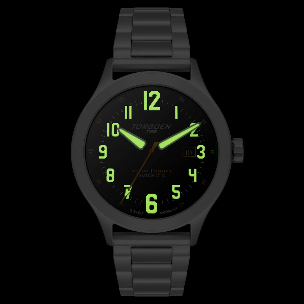 T56 Automatic | 44mm, Stainless Steel Bracelet