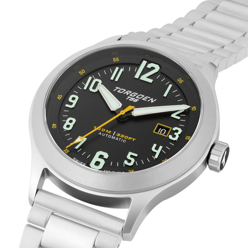 T56 Automatic | 44mm, Stainless Steel Bracelet