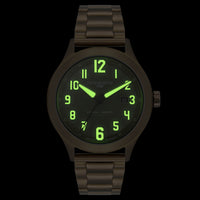 T56 Automatic | 44mm, Khaki Steel Bracelet