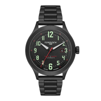 T56 Automatic | 44mm, Black Steel Bracelet