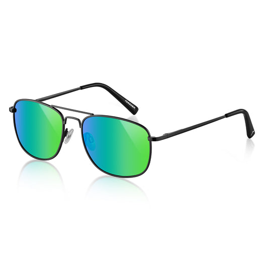 Torgoen TS01 Flight Gun Green Sunglasses