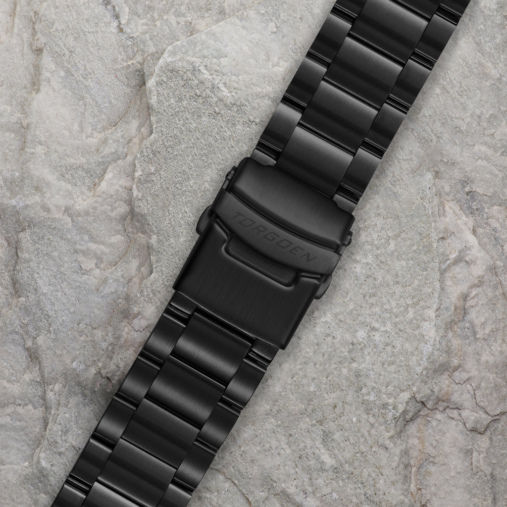 Black Stainless Steel Bracelet | 24mm