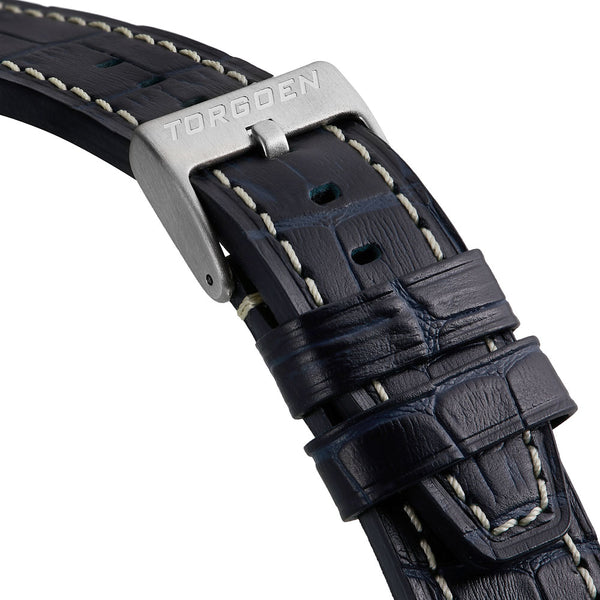 Crocodile Strap Blue Crocodile Watch Strap